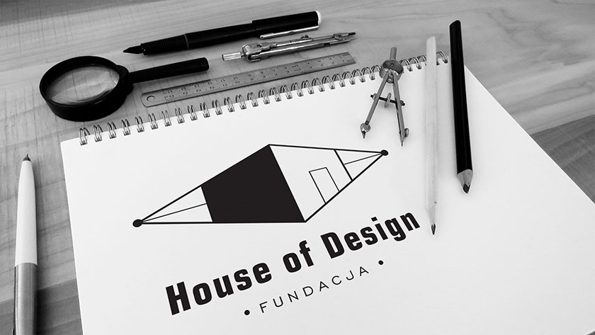 logo, projekt logo, projekt identyfikacja, znak firmowy, logo fundacji, fundacja House of Design, projekt identyfikacji marki, projekt graficzny, grafika Monika Turska